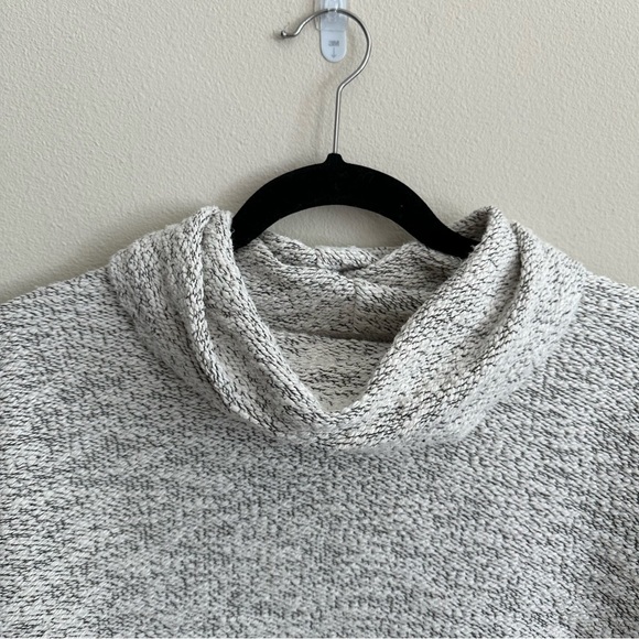MADEWELL Marled Pullover Top Grey Medium - Picture 10 of 10